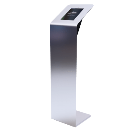 Adapzon Design Tablet Floor Stand - Silver colored